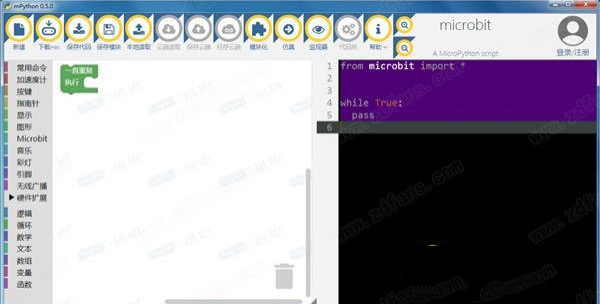 mPython(图形化编程软件)