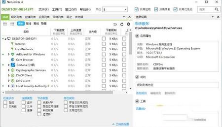 NetLimiter Pro(网络流量监控)绿色中文破解版