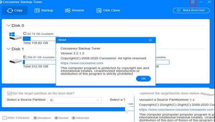 Cocosenor Backup Tuner(系统备份还原工具)破解版 v3.2.1.2(附破解教程)