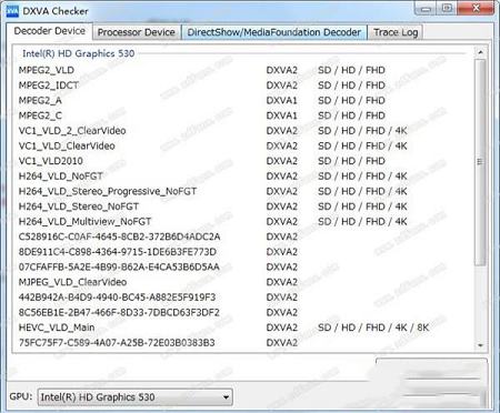 DXVA Checker绿色版