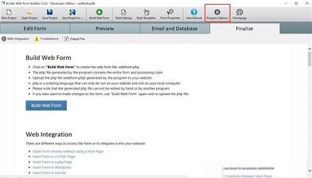Arclab Web Form Builder(网页表单制作工具)破解版