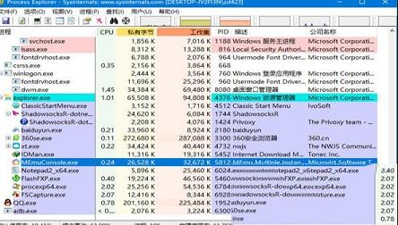 Process Explorer简体中文汉化版