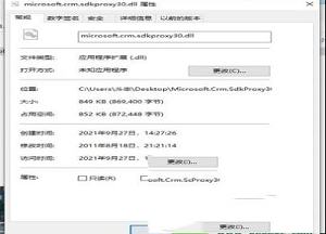 microsoft.crm.sdkproxy30.dll文件