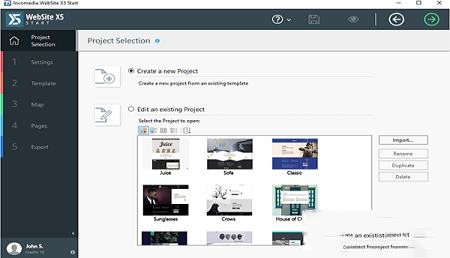 Incomedia WebSite X5