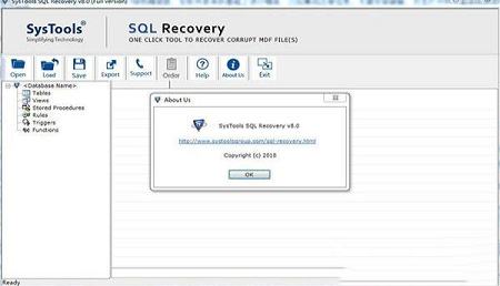 SysTools SQL Recovery