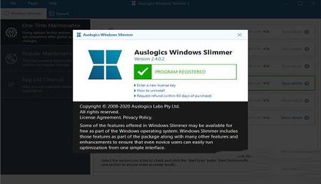 Auslogics Windows Slimmer绿色破解版下载 v2.4.0.2