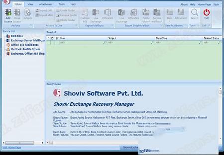 Shoviv Exchange Recovery Manager(EDB文件恢复程序)