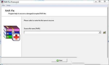 RAR文件修复工具