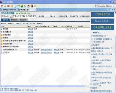 TxT小说阅读
