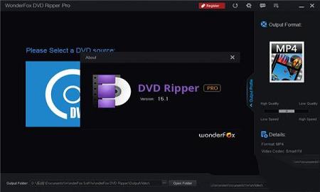 WonderFox DVD Ripper Pro破解版-WonderFox DVD Ripper专业版下载 v15.1(附注册机)  