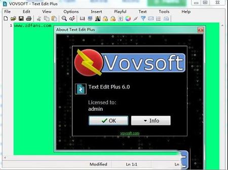 Text Edit Plus破解版下载_VovSoft Text Edit Plus已注册版下载v6.0(附破解补丁和教程)
