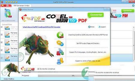 CorelDraw(CDR)转换成PDF转换器