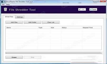 File Shredder Tool(文件粉碎工具)