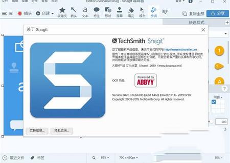 TechSmith SnagIt 2020汉化补丁
