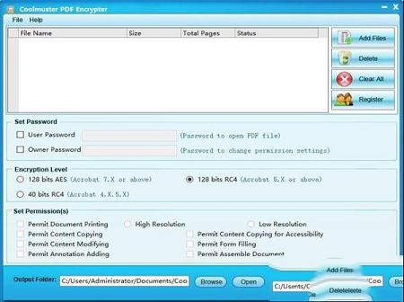 Coolmuster PDF Encrypter破解版