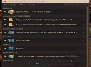 CloseAll(一键关闭所有程序软件)绿色便携版