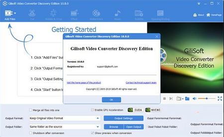 GiliSoft Video Converter绿色破解版 v10.8(已注册)