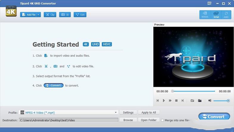 Tipard 4K UHD Converter绿色版
