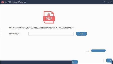 Any PDF Password Recovery中文破解版