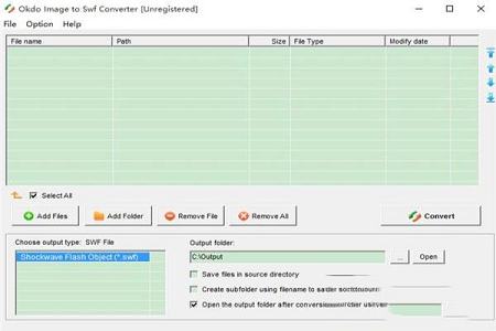 Okdo Image to Swf Converter(图片转SWF工具)