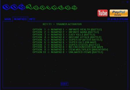 最终幻想4十项修改器DDS版