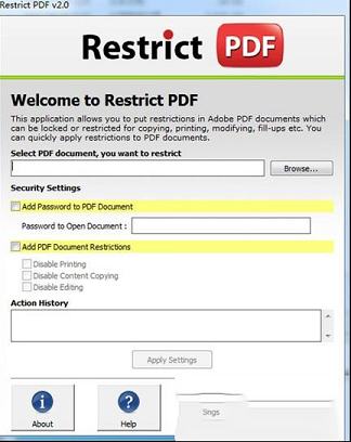 Restrict PDF(PDF加密工具)最新版