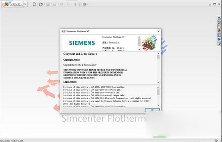 Siemens Simcenter Flotherm XT v2020.1中文破解版(附安装教程)