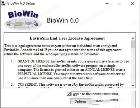 EnviroSim BioWin 6.0.20.1817破解版下载 安装教程插图1