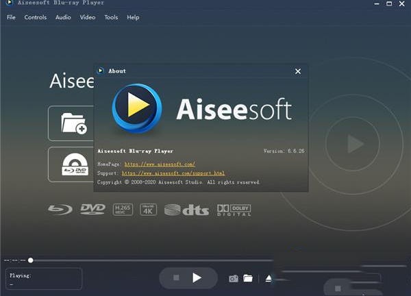 Aiseesoft Blu-ray Player绿色破解版下载 v6.6.26