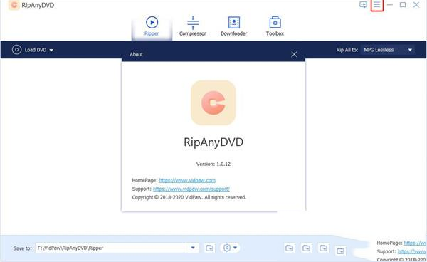 Vidpaw RipAnyDVD(DVD视频转换器)破解版