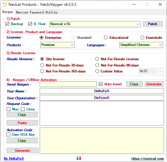navicat products patch keygen