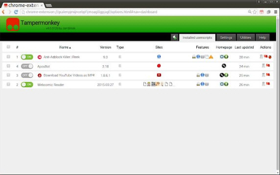 tampermonkey beta版