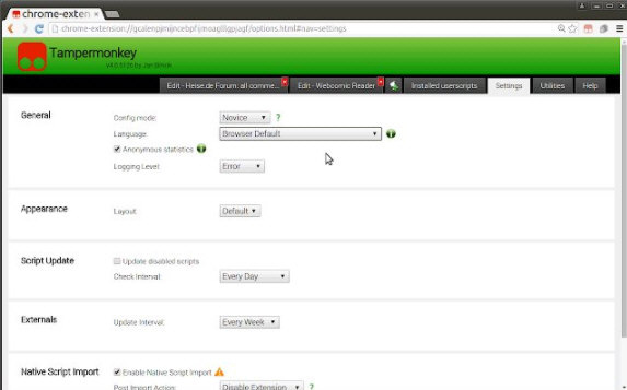 tampermonkey beta版