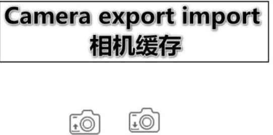 Camera export import