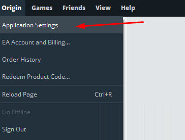 Application Settings