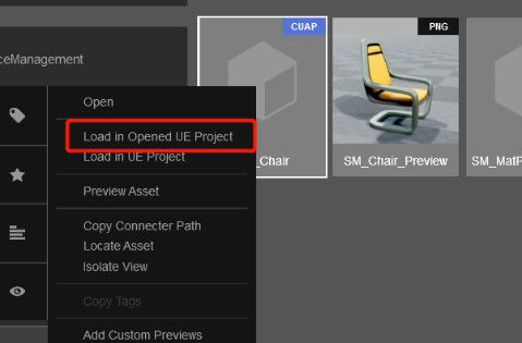 Connecter导入模型