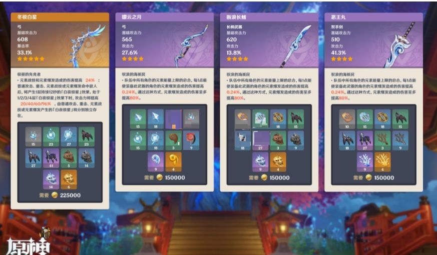 原神2.2复刻角色有哪些？原神2.2复刻角色介绍截图