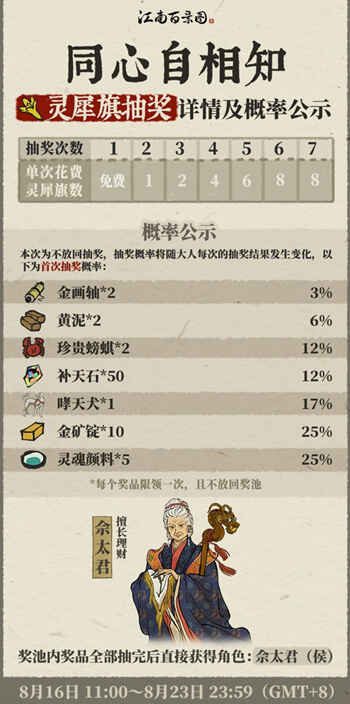 江南百景图灵犀旗有什么用