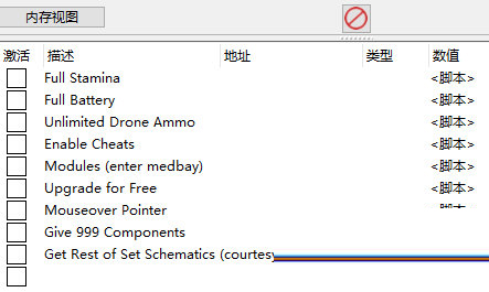 迸发2修改器CT表