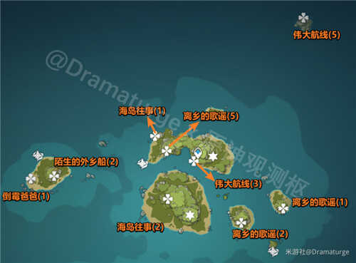 原神双双岛海螺在哪