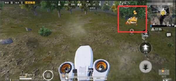 和平精英双生树在哪个位置