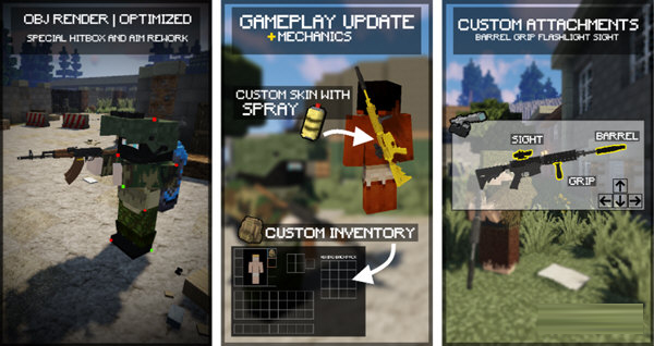 我的世界模块化战争模组