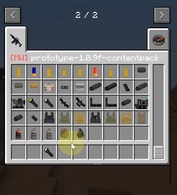 我的世界模块化战争模组