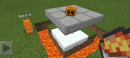 我的世界雪人防御塔怎么做