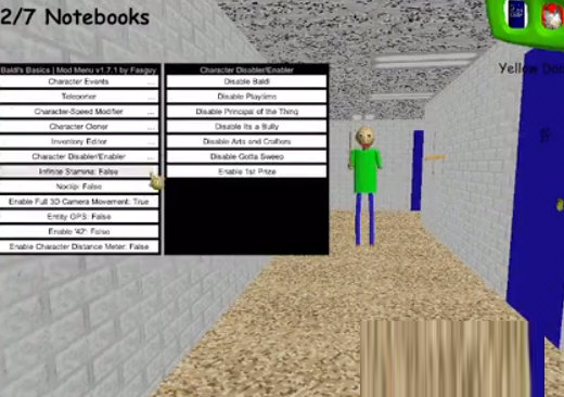 巴尔迪的基础教育修改器下载
