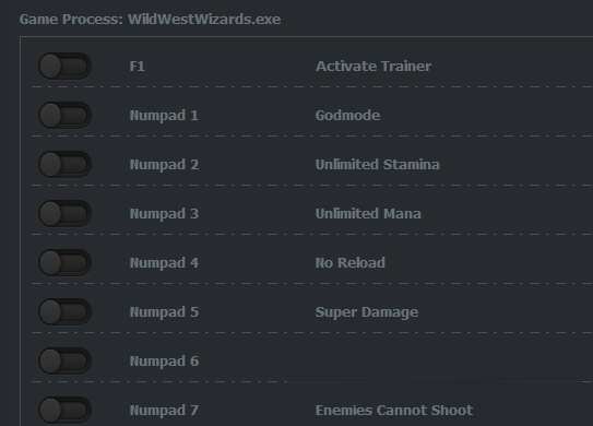 狂野西部与巫师修改器