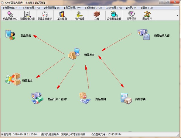 利康医药进销存管理软件