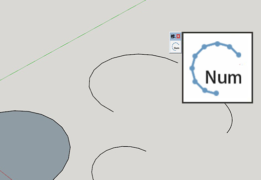 ArcCurve Set Segments