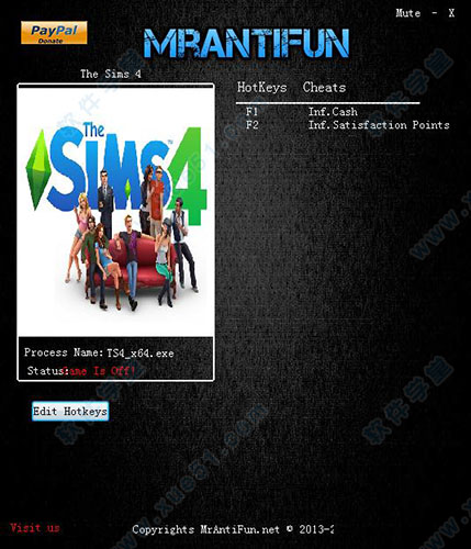 模拟人生4修改器