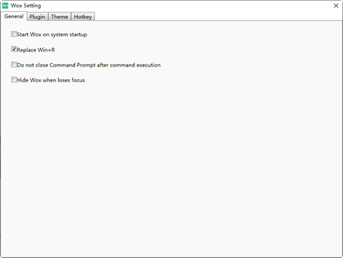 wox开源快捷启动